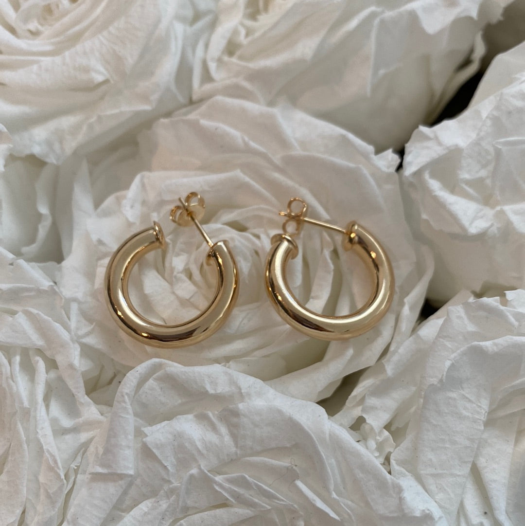 Gold Hoop Earrings