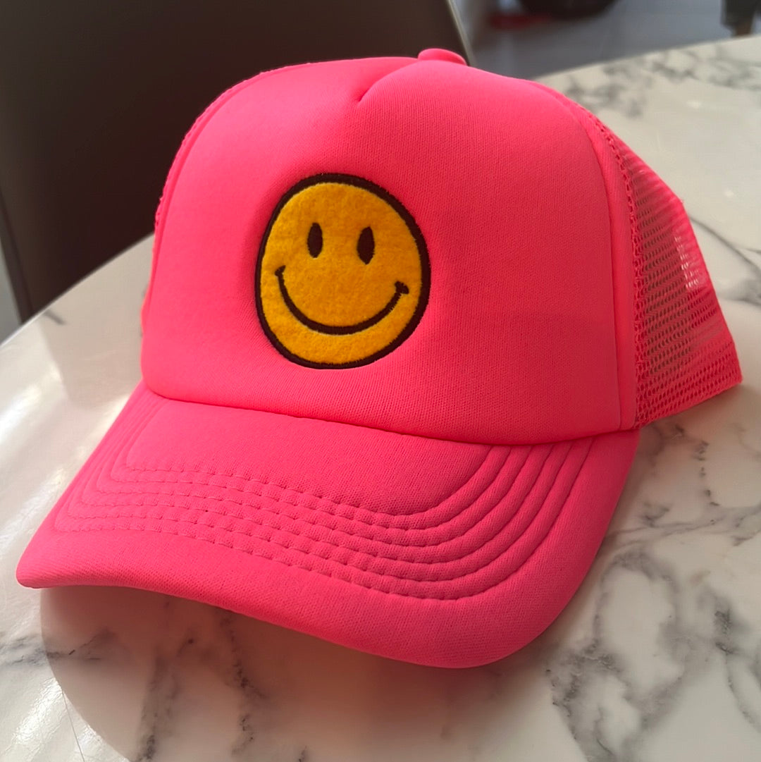Smiley face hats