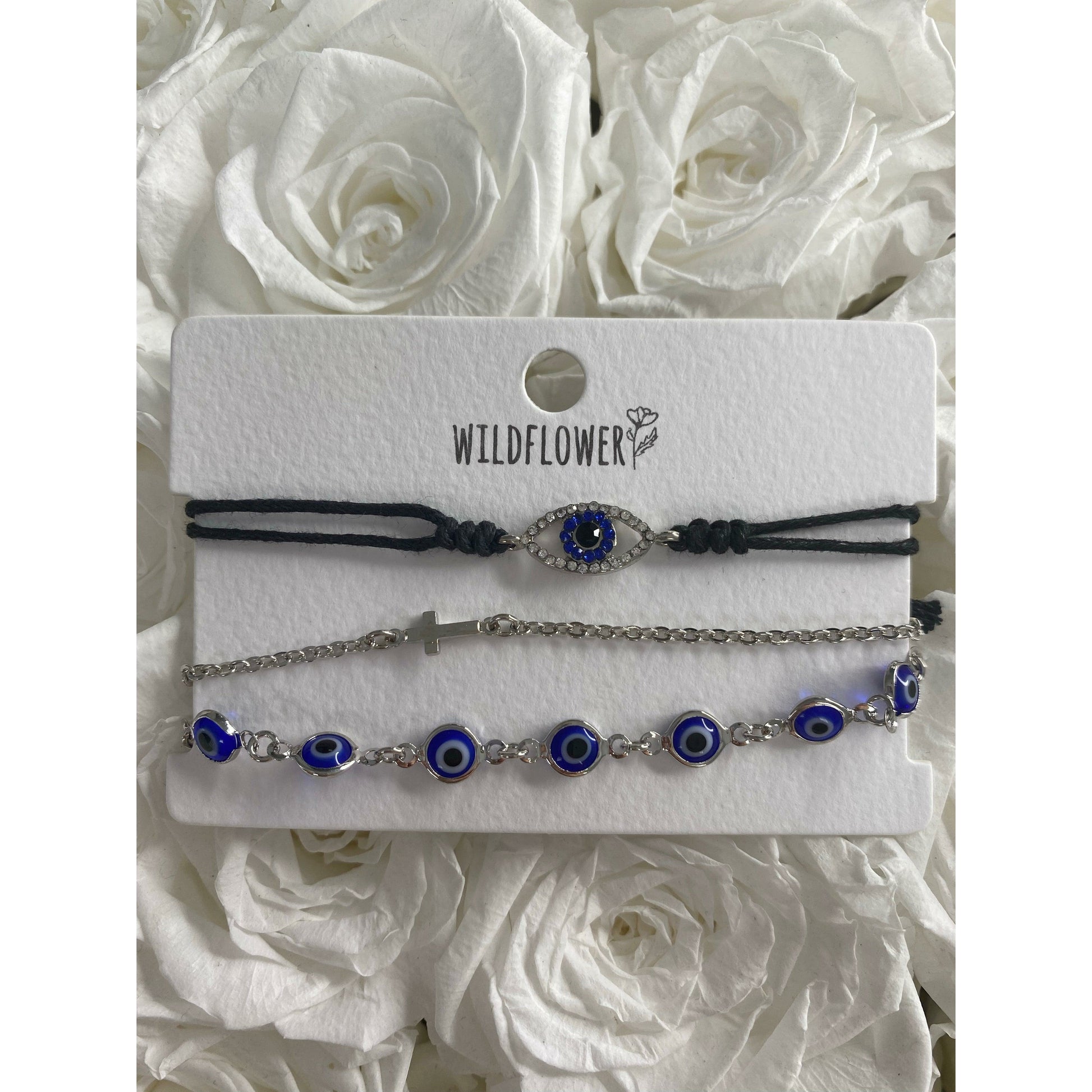 3 piece Evil Eye Black Set - Life with JessicaS