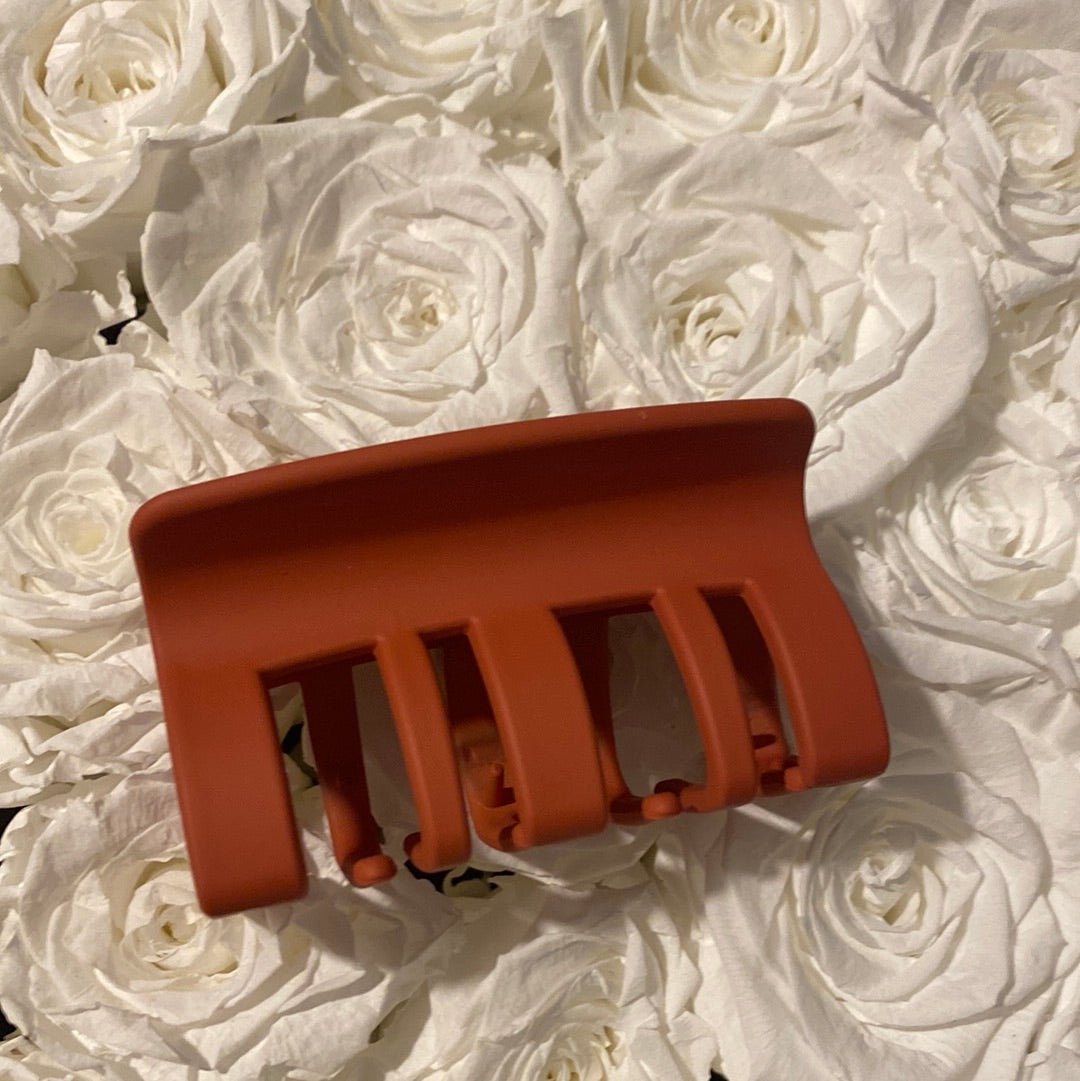 Burnt orange Hair claw