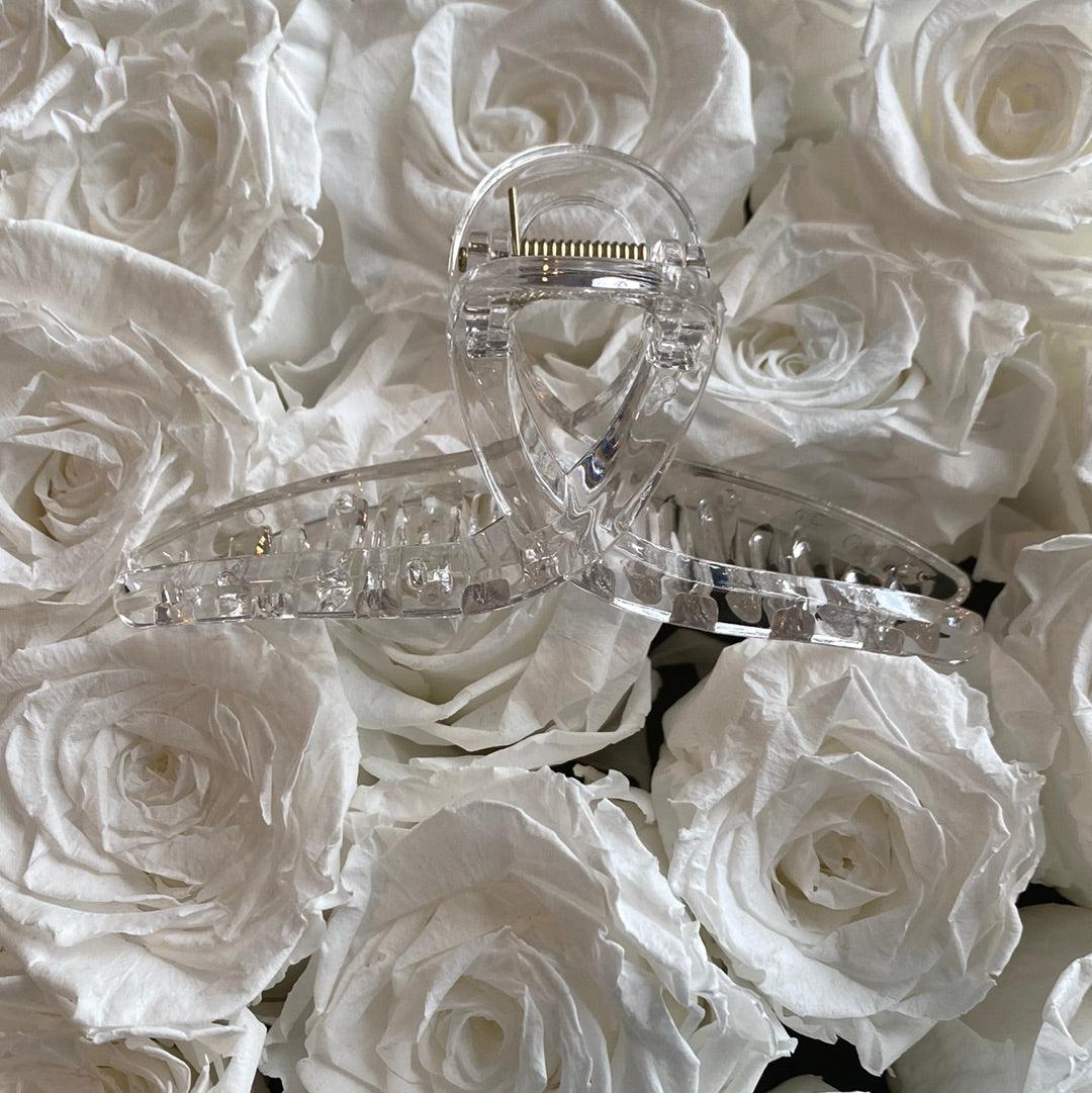 Clear Hair Claw/ Hair Accessories - Life with JessicaS