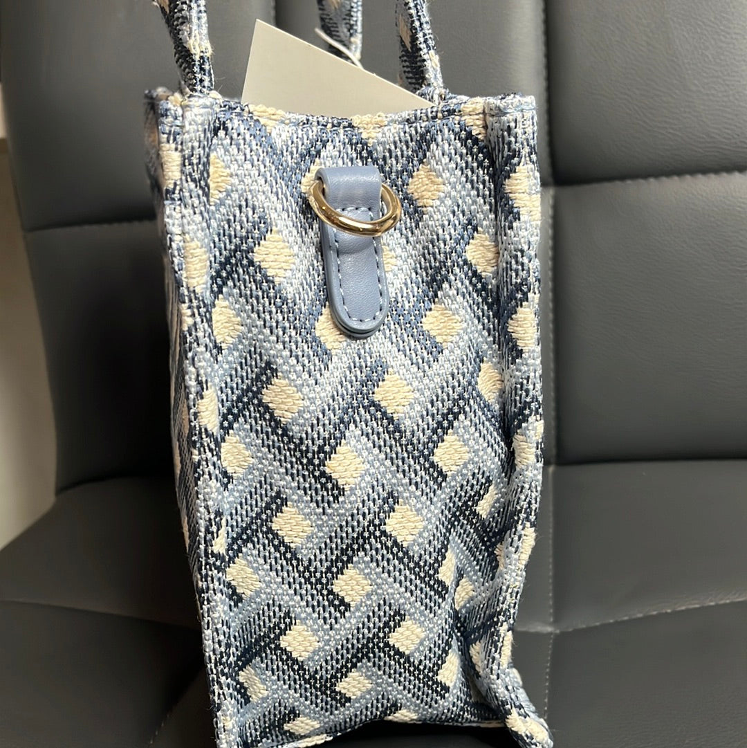 Blue Tote Bag