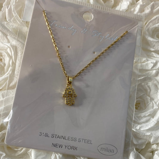 Hamsa Necklace
