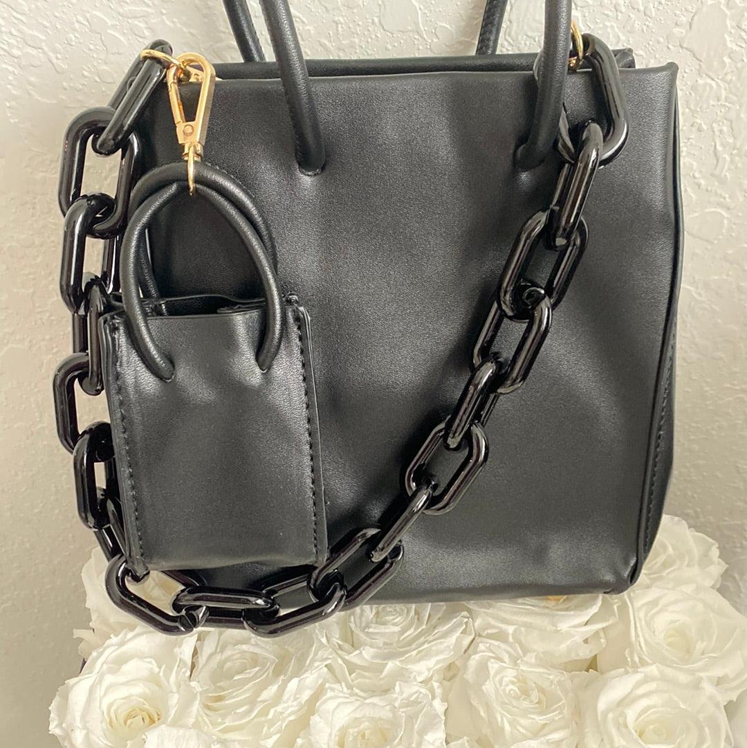Black Handbag/Purse - Life with JessicaS